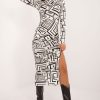 Black Daydress in Day Dresses with Spandex and Viscose