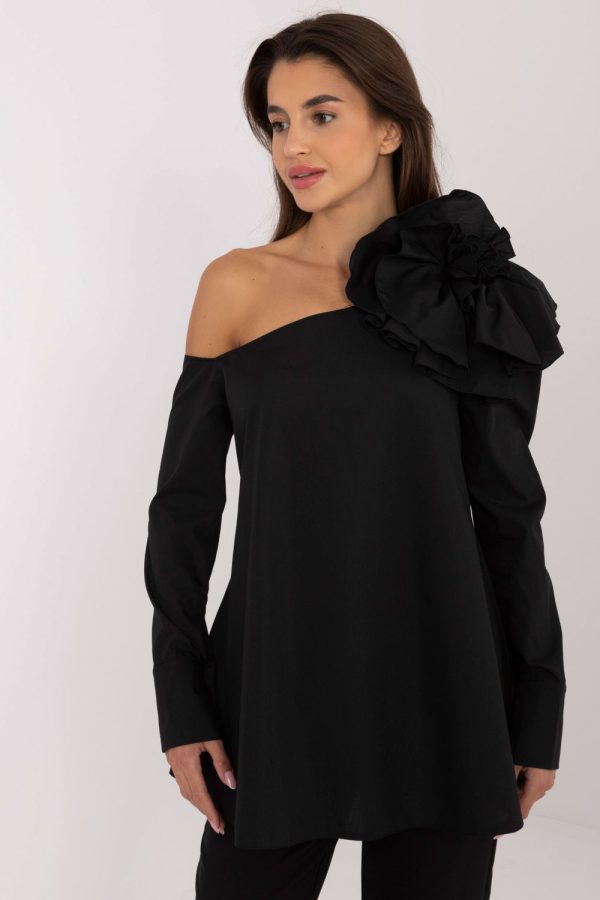 black Blouse model 200311 Lakerta