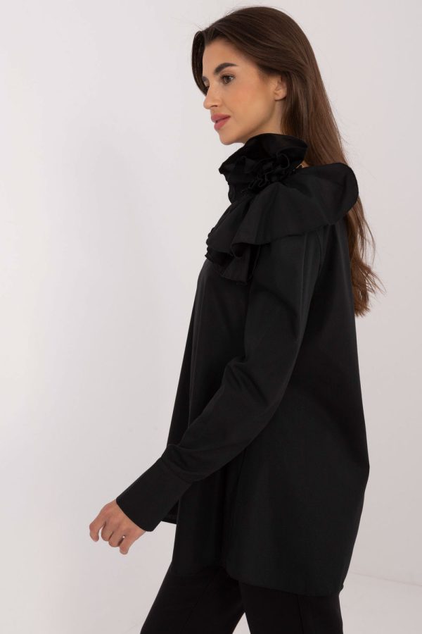 black Blouse model 200311 Lakerta