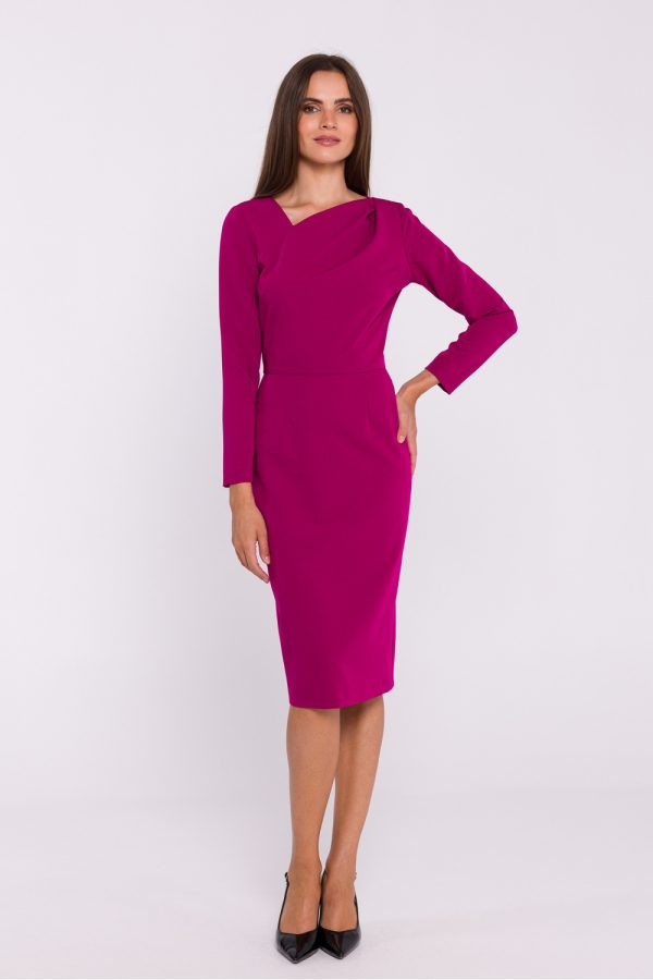 Violet Daydress in Day Dresses with Spandex, Polyester and Viscose