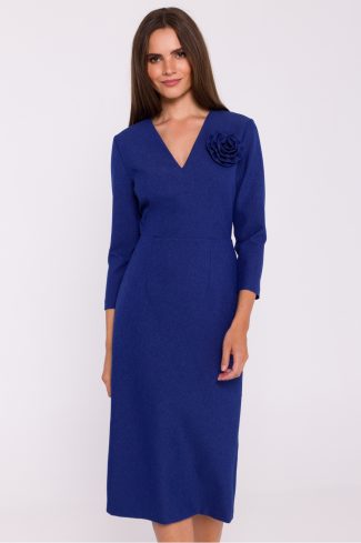 Blue Daydress in Day Dresses with Spandex and Polyester