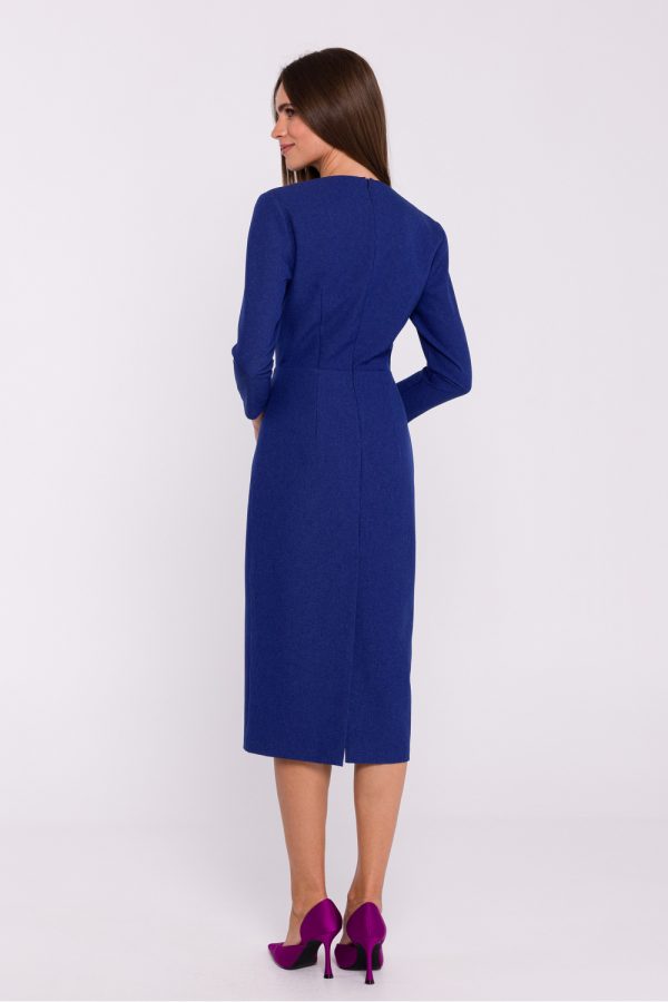 Blue Daydress in Day Dresses with Spandex and Polyester