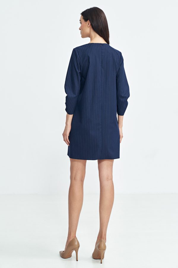 navy blue Daydress model 200392 Nife