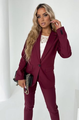 Red Jacket in Jackets, Vests For Women with Cotton, Spandex and Polyester