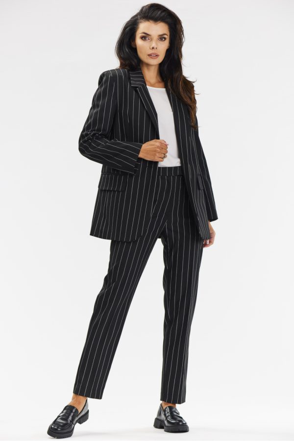 Black Jacket in Jackets, Vests For Women with Polyester, Rayon and Spandex