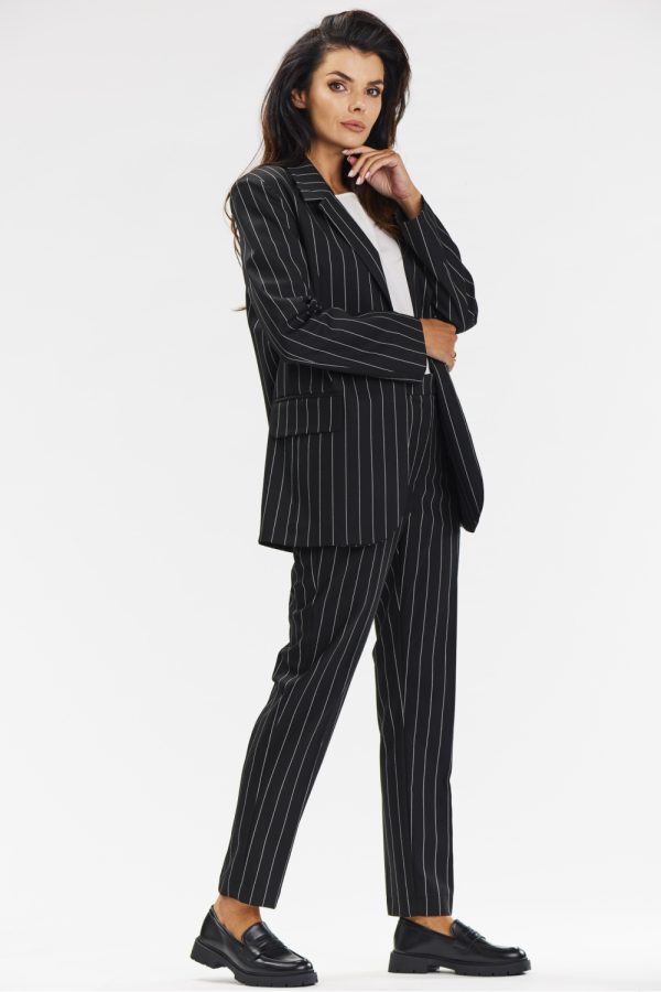 Black Jacket in Jackets, Vests For Women with Polyester, Rayon and Spandex