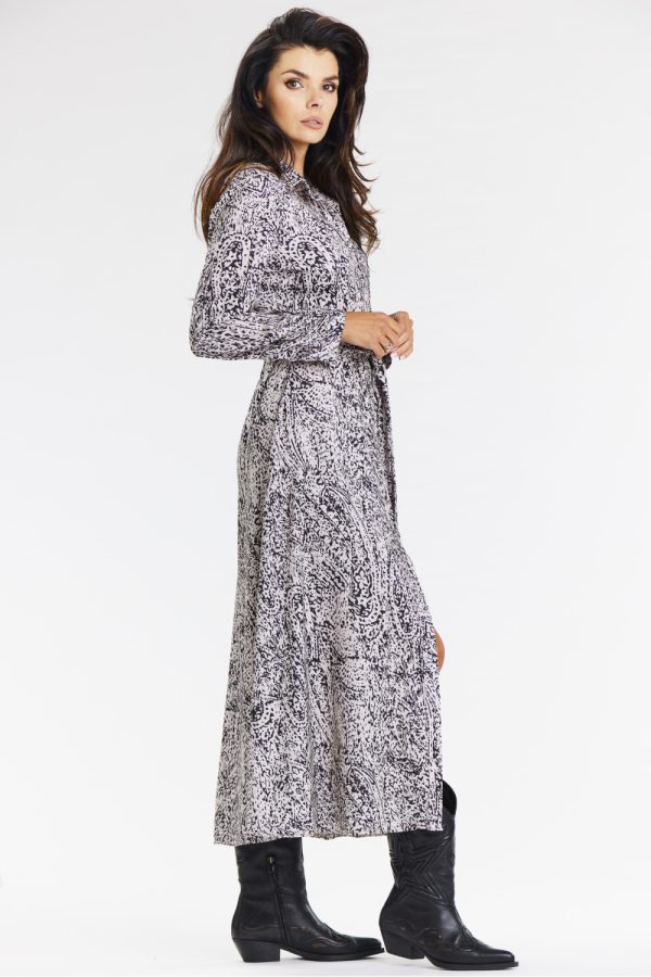 White Daydress in Day Dresses with Spandex and Polyester