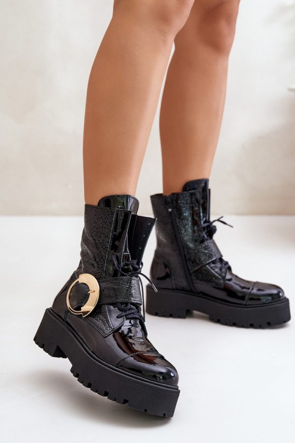 black Bootie model 201002 Step in style