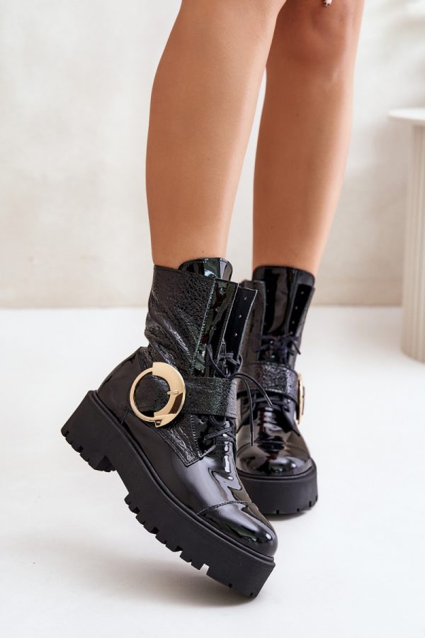 black Bootie model 201002 Step in style