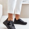 Black Sport Shoes in Women`s Athletic Shoes, Trainers, Sneakers with Fabric, Footbed and Upper Height