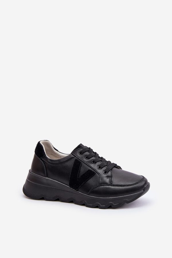 Black Sport Shoes in Women`s Athletic Shoes, Trainers, Sneakers with Fabric, Footbed and Upper Height