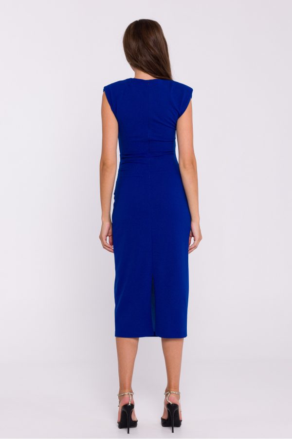 Blue Daydress in Day Dresses with Lycra and Polyester