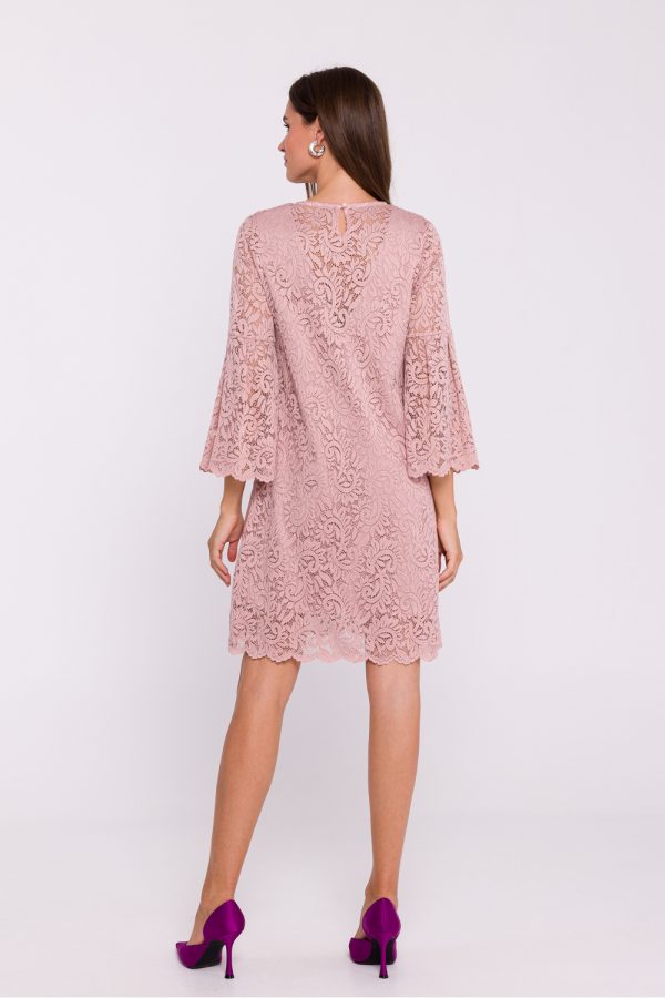 Pink Evening Dress in Evening Dresses with