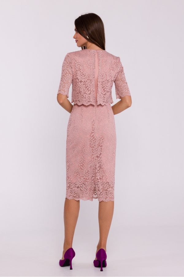 Pink Evening Dress in Evening Dresses with