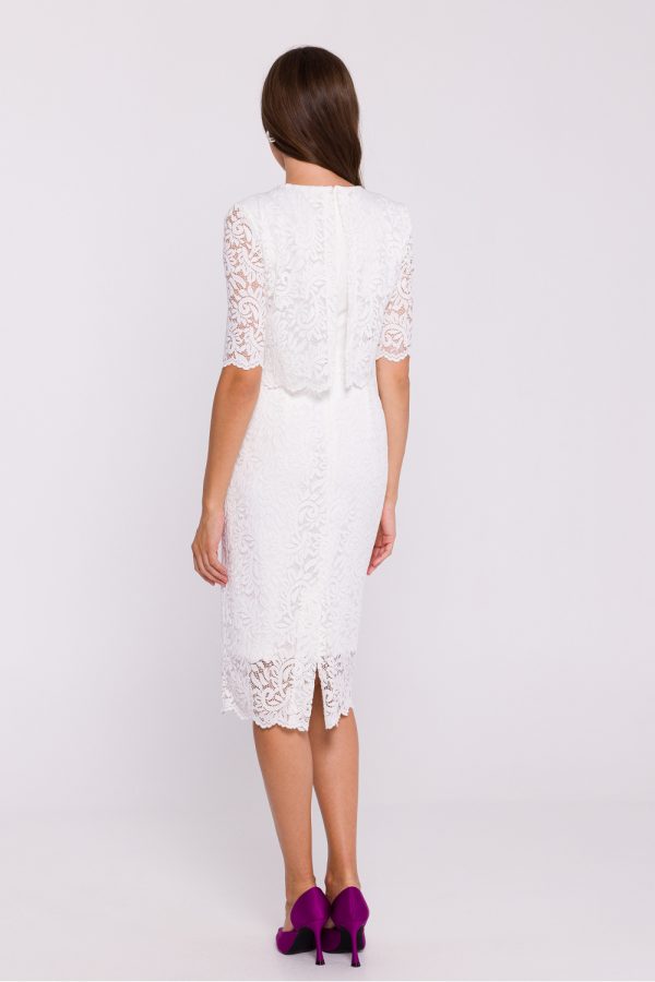 Beige Evening Dress in Evening Dresses with