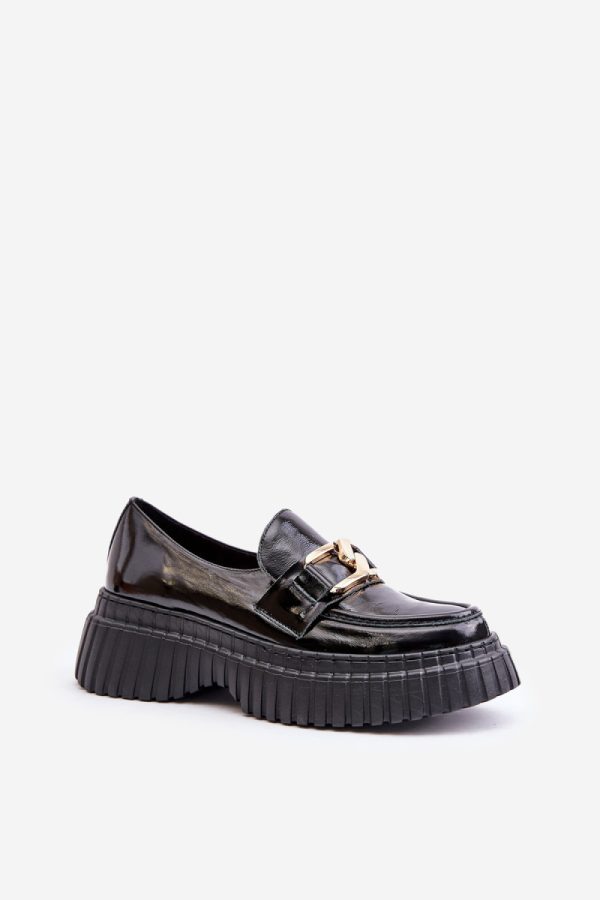 Black Platform Shoes in Women`s Ankle Boots & Booties with Fabric, Footbed, Upper Height and Platform Height