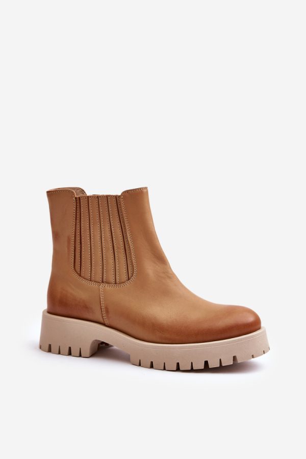 brown Boots model 201152 Step in style