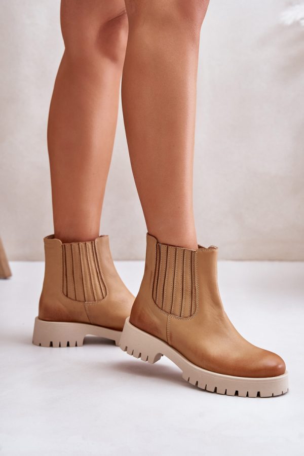 brown Boots model 201152 Step in style
