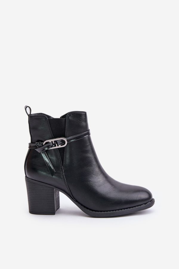 black Heel boots model 201162 Step in style