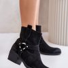 1042064 black Heel boots model 201177 Step in style