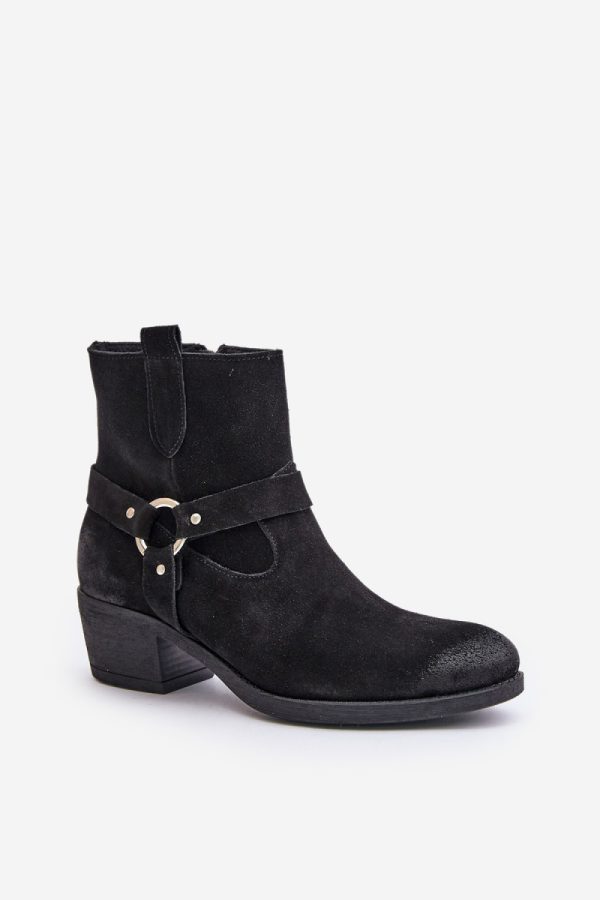 black Heel boots model 201177 Step in style