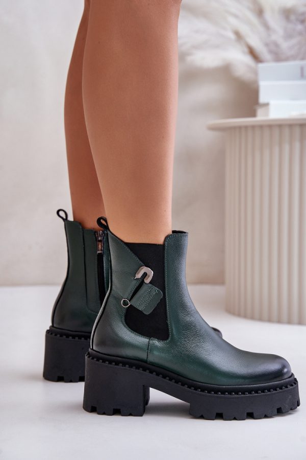 black Heel boots model 201178 Step in style