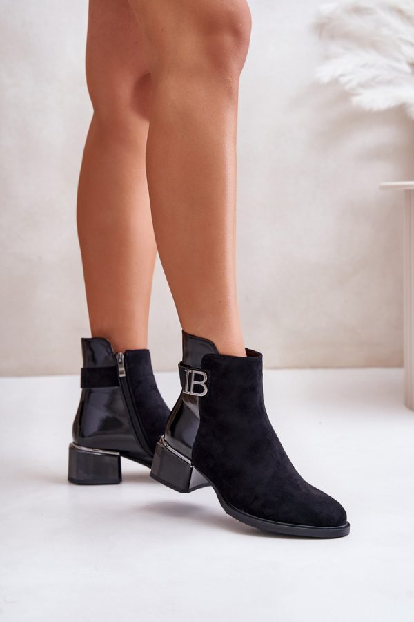 black Heel boots model 201226 Step in style