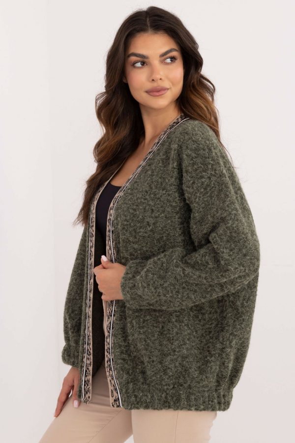 green Cardigan model 201284 Italy Moda