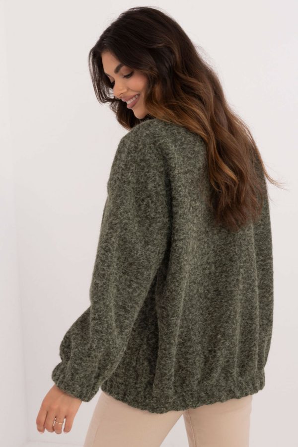 green Cardigan model 201284 Italy Moda