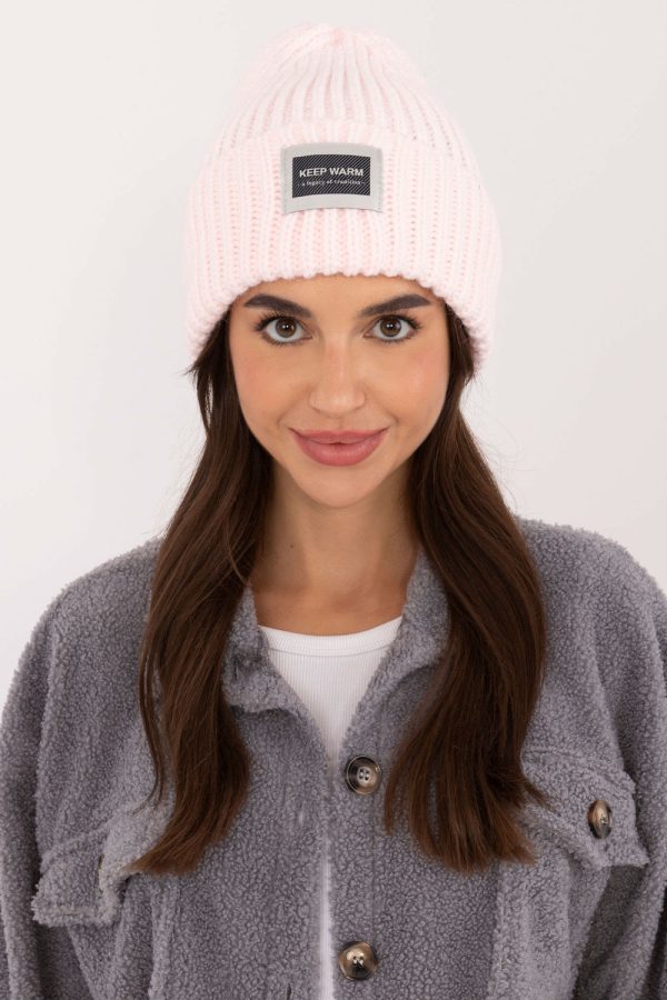 Pink Cap in Caps & Hats For Women with Acrylic
