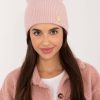 Pink Cap in Caps & Hats For Women with Acrylic