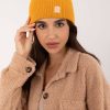 Yellow Cap in Caps & Hats For Women with Acrylic