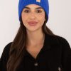 Blue Cap in Caps & Hats For Women with Acrylic