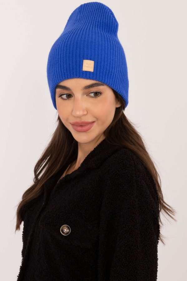 Blue Cap in Caps & Hats For Women with Acrylic
