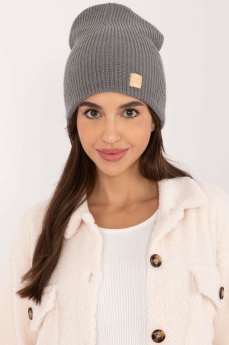 Grey Cap in Caps & Hats For Women with Acrylic
