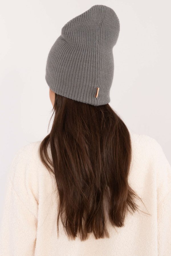 Grey Cap in Caps & Hats For Women with Acrylic