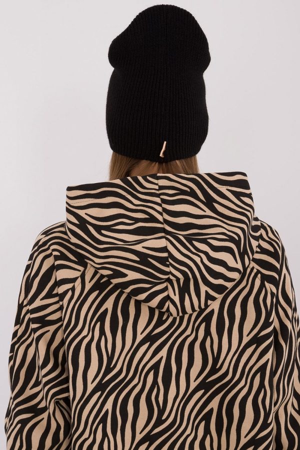 Black Cap in Caps & Hats For Women with Acrylic