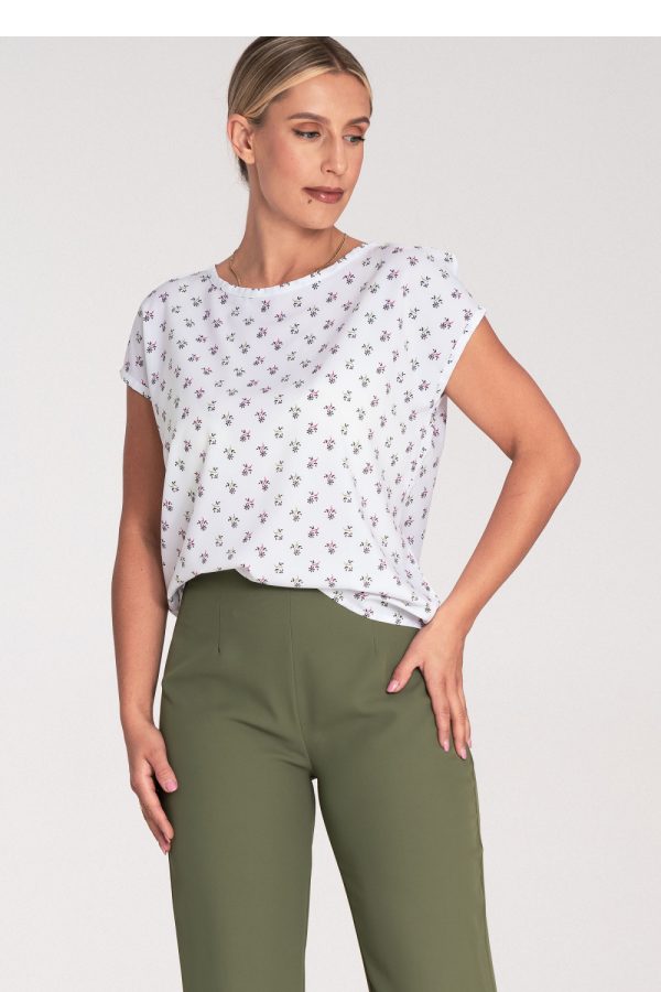 multicolor Blouse model 201433 Figl