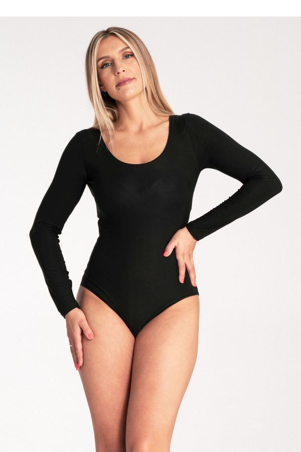 Black Shapewear Body in Shapewear Bodies For Women with Spandex and Polyester
