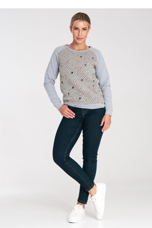 grey Sweatshirt model 201456 Figl