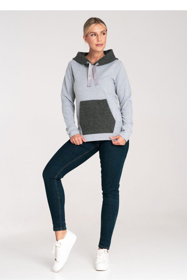 grey Sweatshirt model 201458 Figl