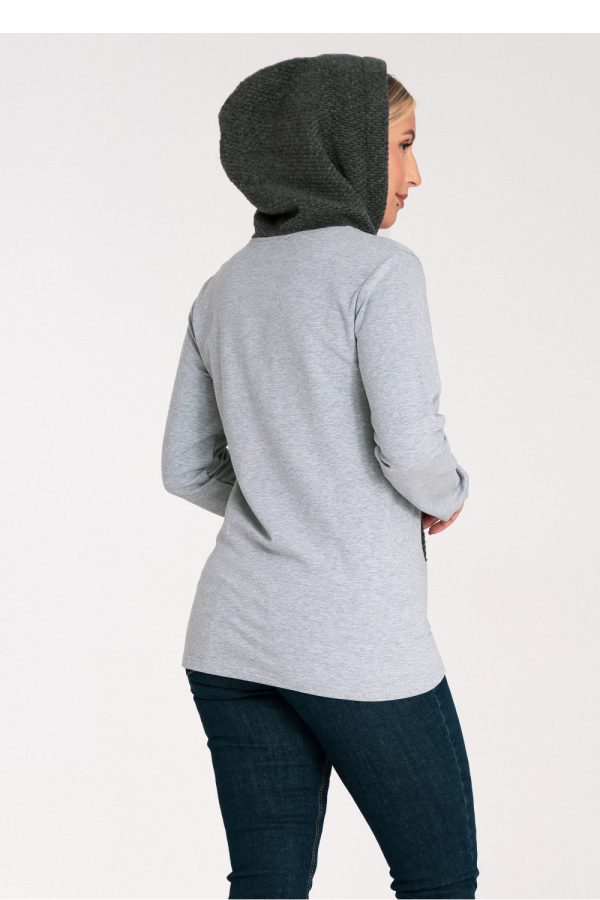 grey Sweatshirt model 201458 Figl