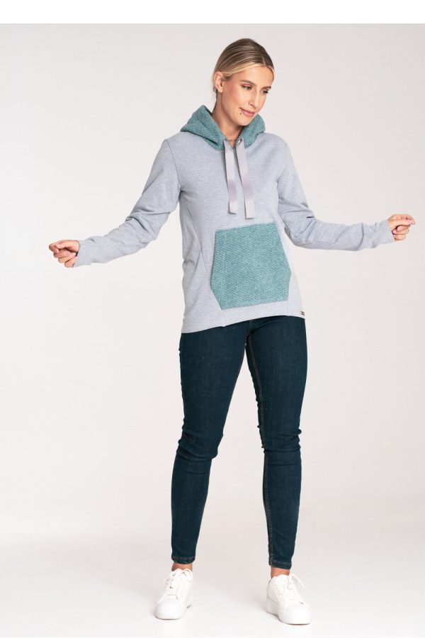 grey Sweatshirt model 201459 Figl