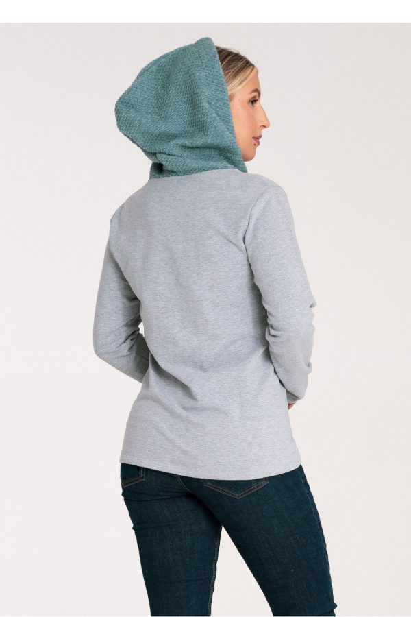 grey Sweatshirt model 201459 Figl