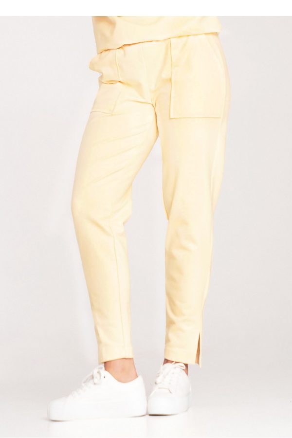 yellow Tracksuit trousers model 201476 Figl