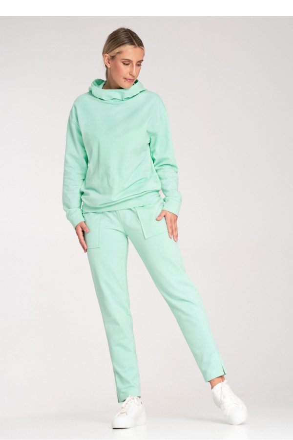 green Tracksuit trousers model 201477 Figl