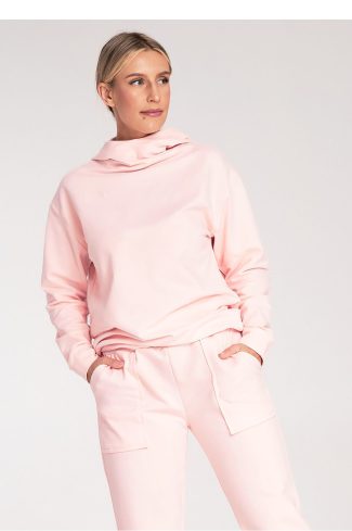 1043020 pink Sweatshirt model 201487 Figl