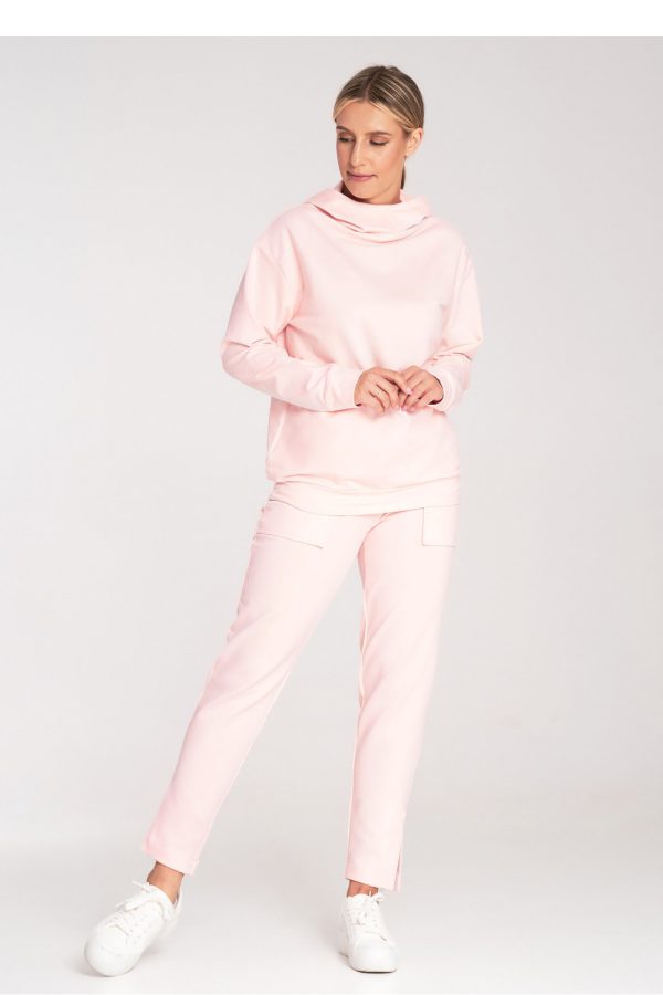 pink Sweatshirt model 201487 Figl