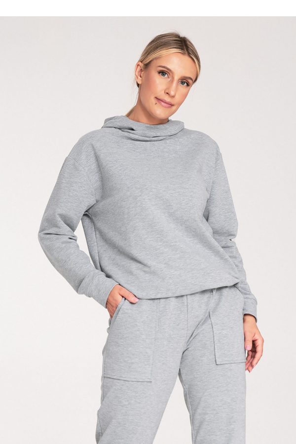 grey Sweatshirt model 201489 Figl