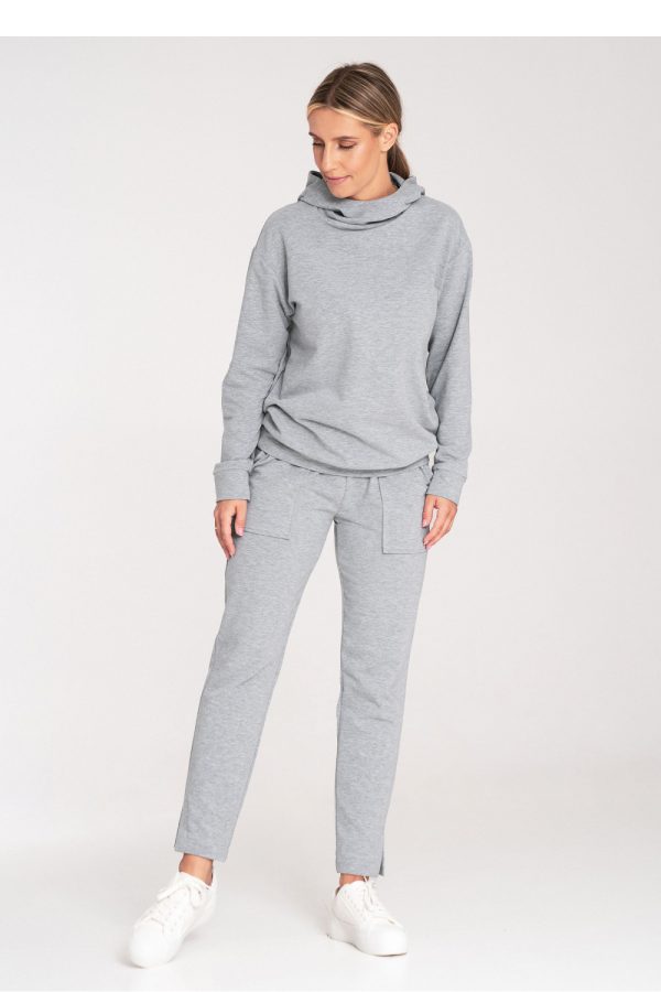 grey Sweatshirt model 201489 Figl
